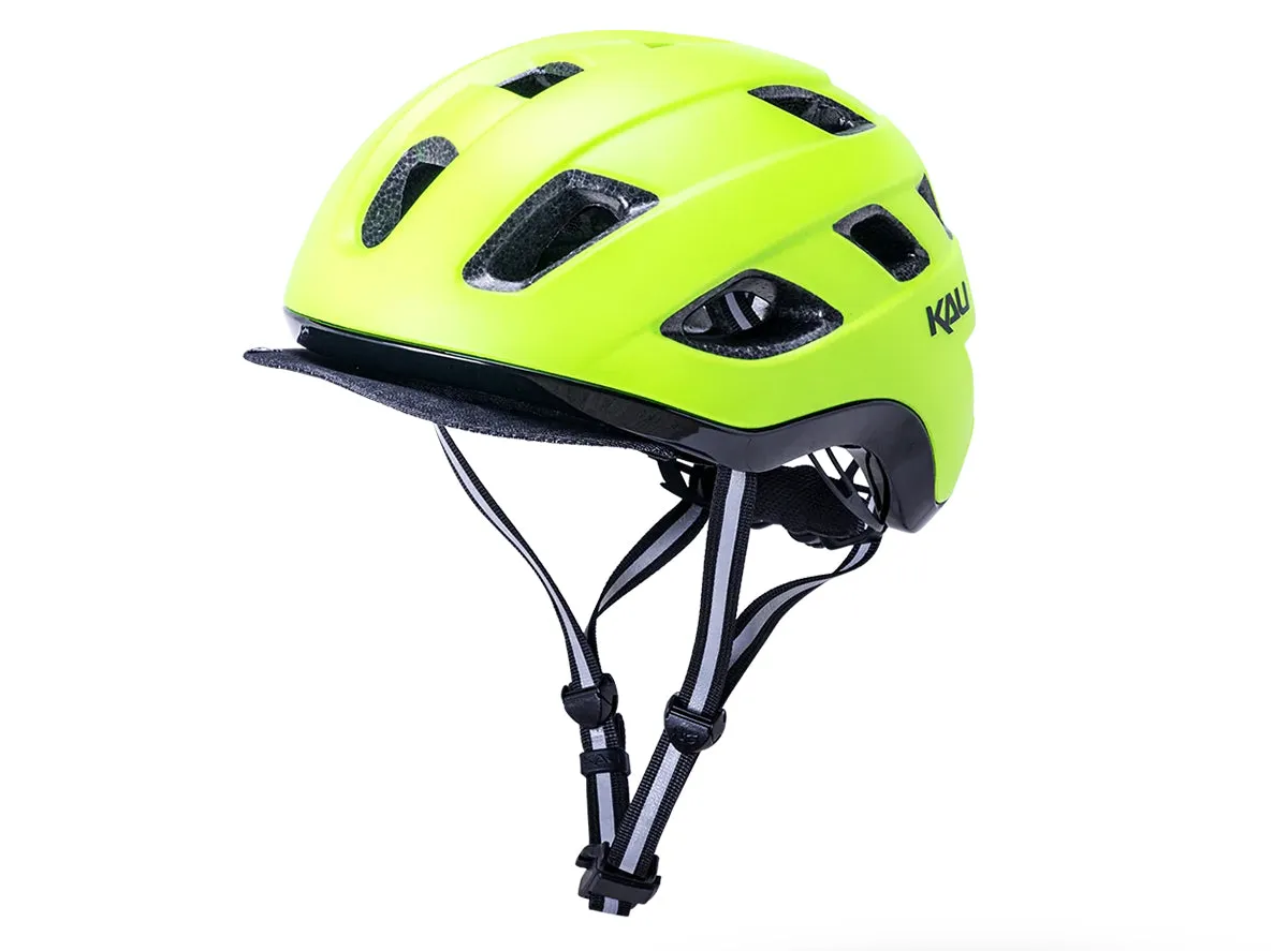 Kali Traffic Urban Helmet - Solid Fluro Yellow