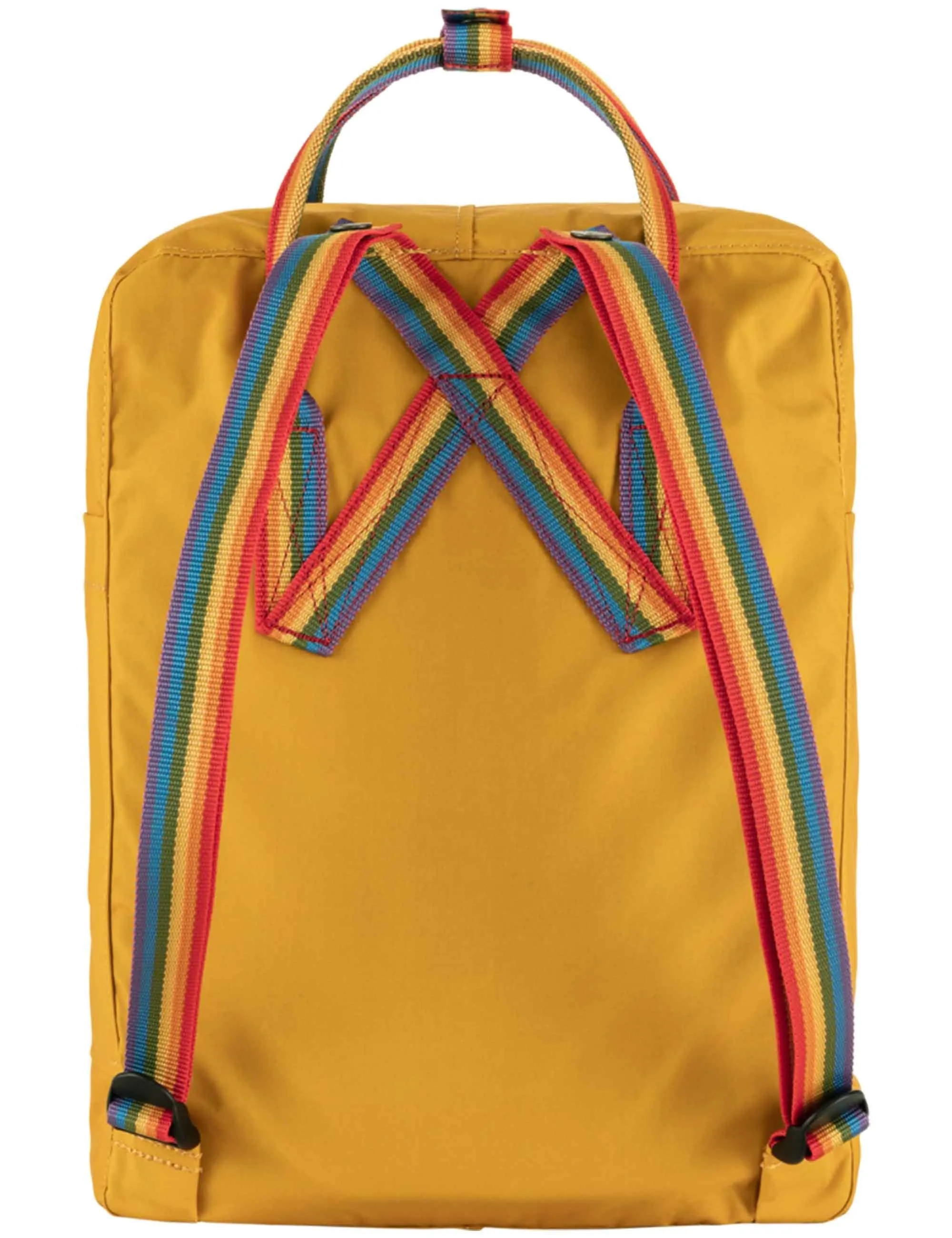 Kanken Classic Rainbow Backpack - Ochre-Rainbow Pattern