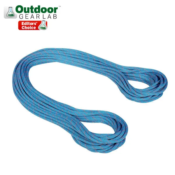 Mammut 9.5 mm Crag Classic Dynamic Climbing Rope - 50 Metre Length Blue/White