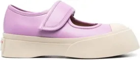 Marni Pablo leather Mary Jane sneakers Purple