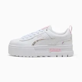 Mayze Anidescent Women's Sneakers | PUMA White-PUMA White-Whisp Of Pink | PUMA Shop All Puma | PUMA 