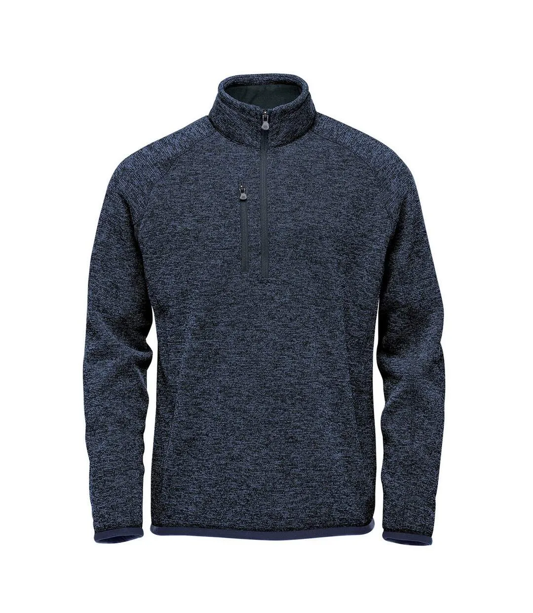 Mens avalanche quarter zip pullover navy heather Stormtech