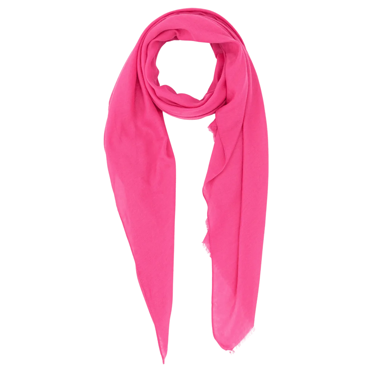 Miss Shorthair Plain Solid Colour Lightweight Scarf