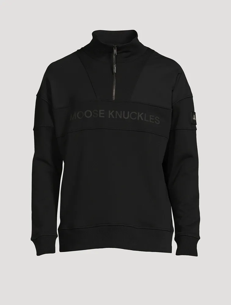 MOOSE KNUCKLES North Palm Pullover Sweatshirt