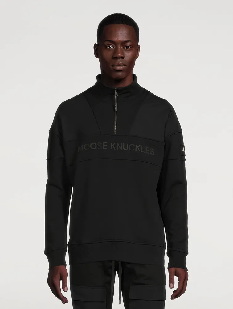 MOOSE KNUCKLES North Palm Pullover Sweatshirt