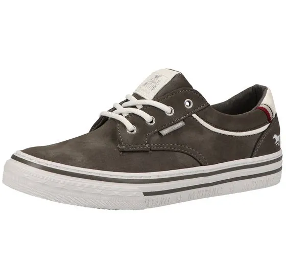 Mustang sneakers da donna sneakers morbida con suola bicolore 1354-313-2 grigio