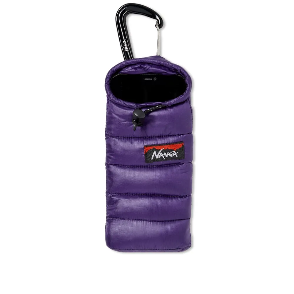 NANGA Mini Sleeping Bag Phone CasePurple