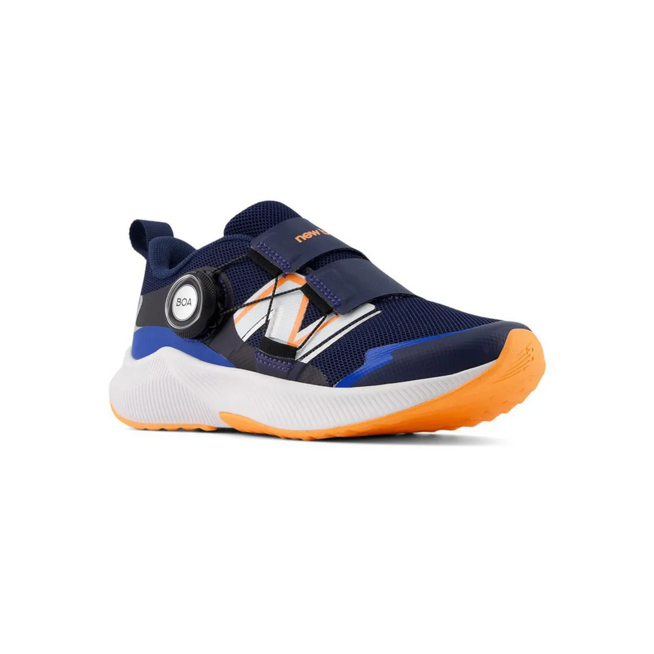 New Balance Little Kids DynaSoft Reveal v4 BOA - NB Navy / Hot Mango