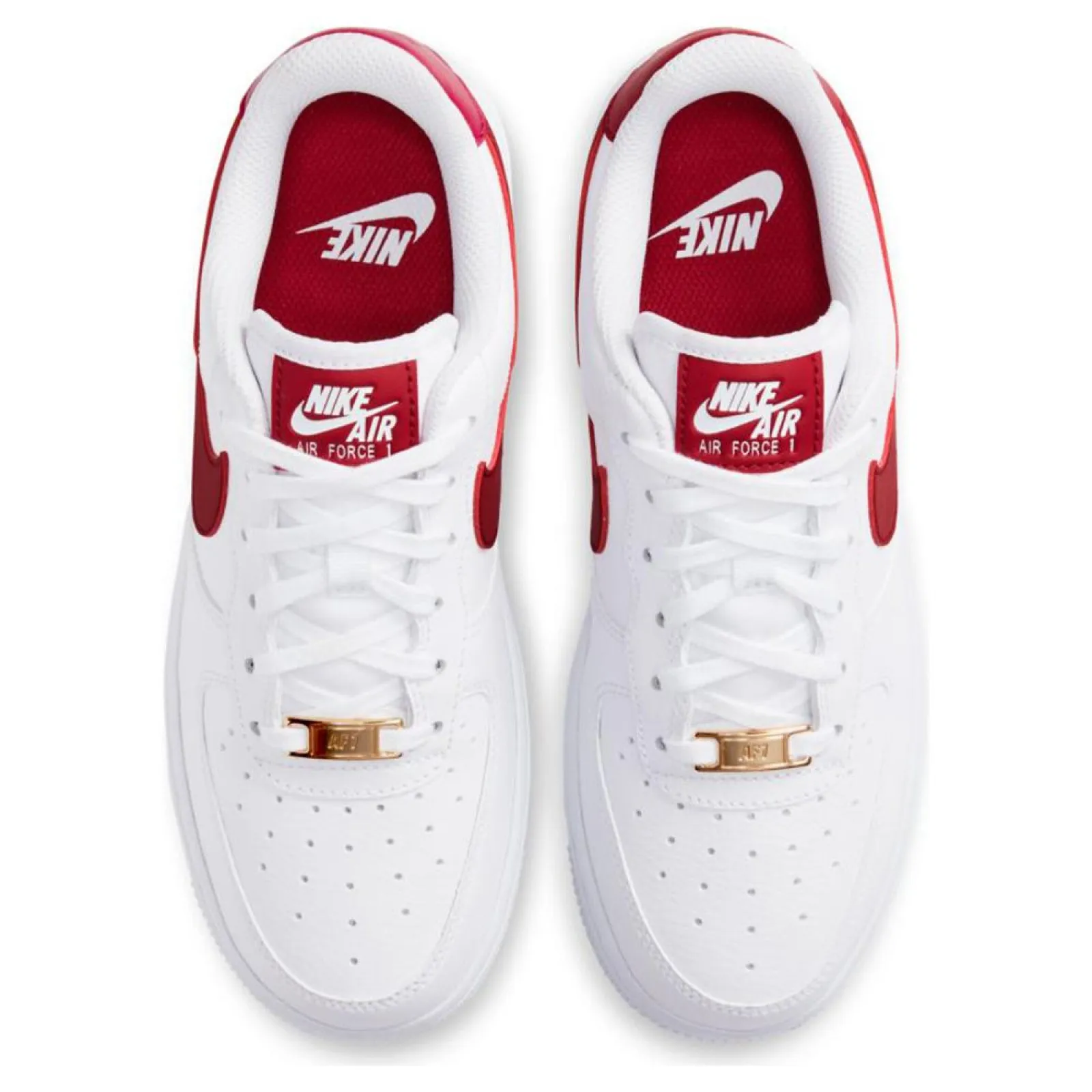 Nike Air Force 1 '07 LE WMNS ''White/Noble Red''