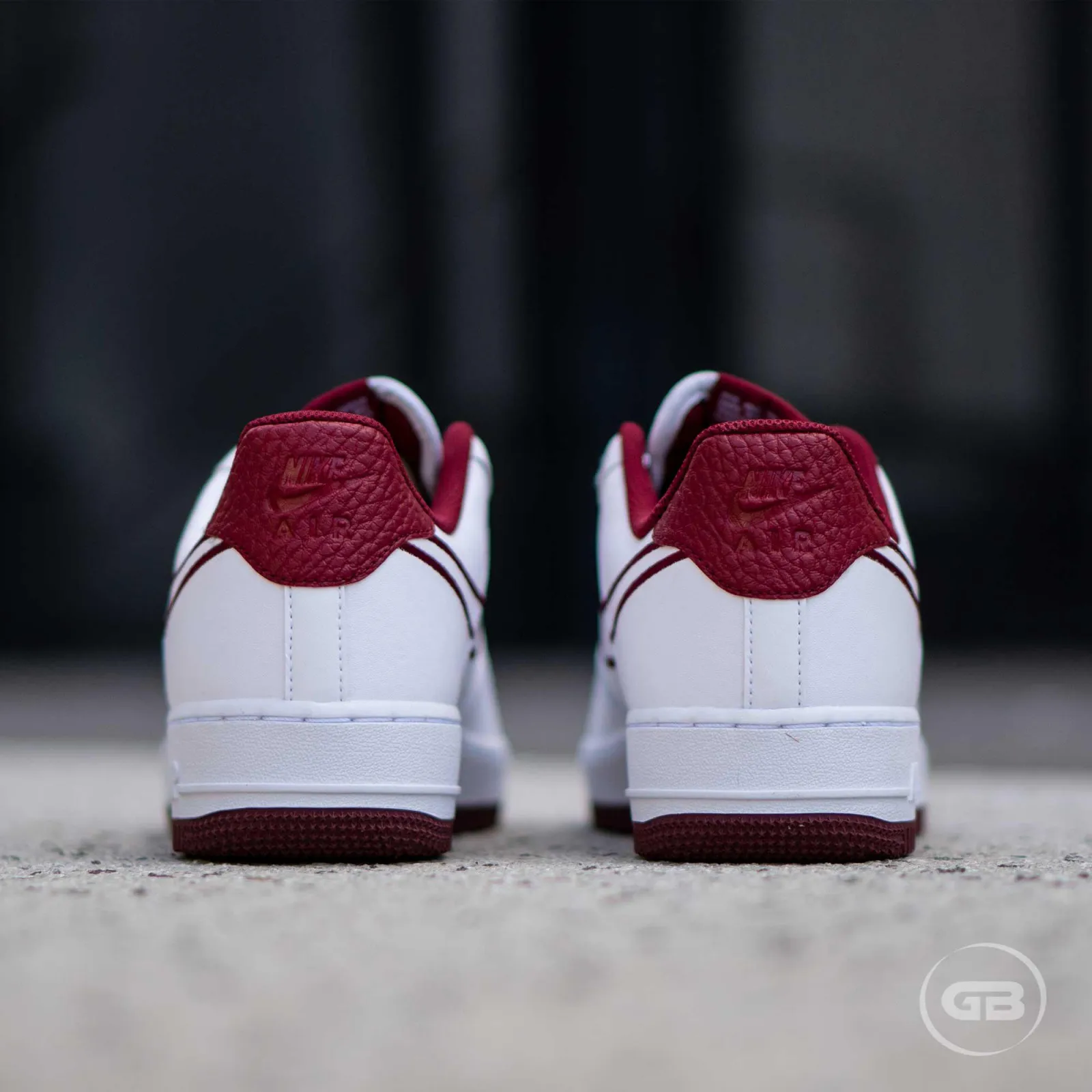 Nike Air Force 1 '07 Leather ''White/Team Red''