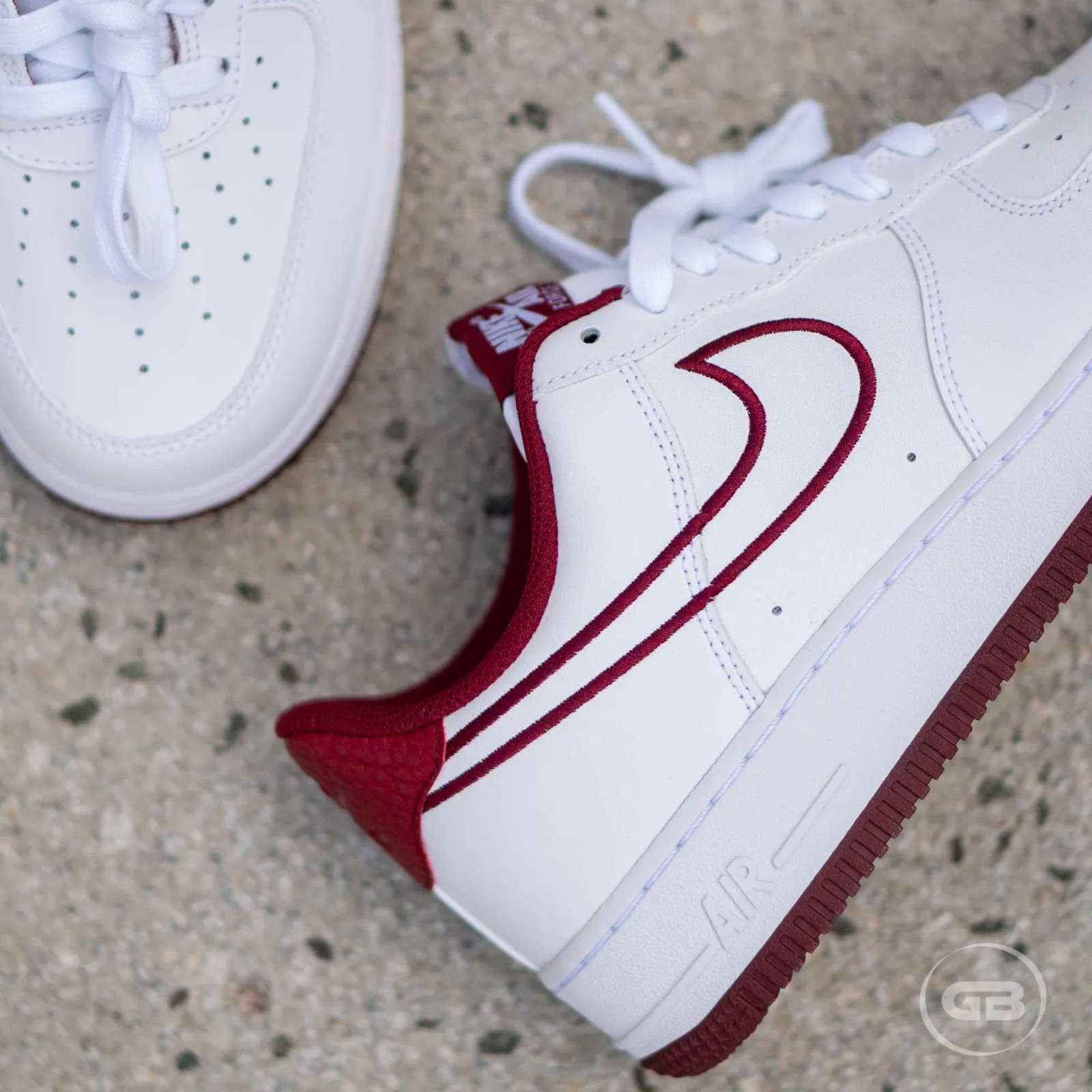 Nike Air Force 1 '07 Leather ''White/Team Red''