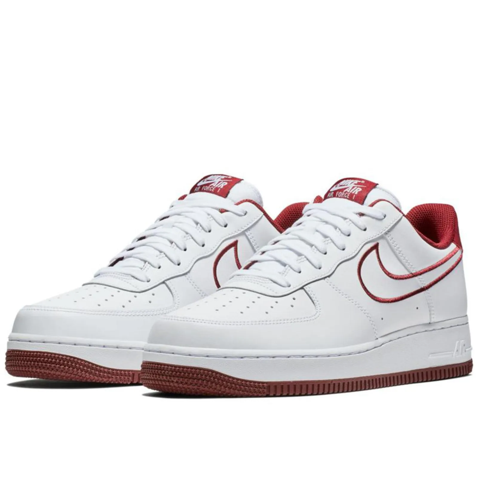 Nike Air Force 1 '07 Leather ''White/Team Red''