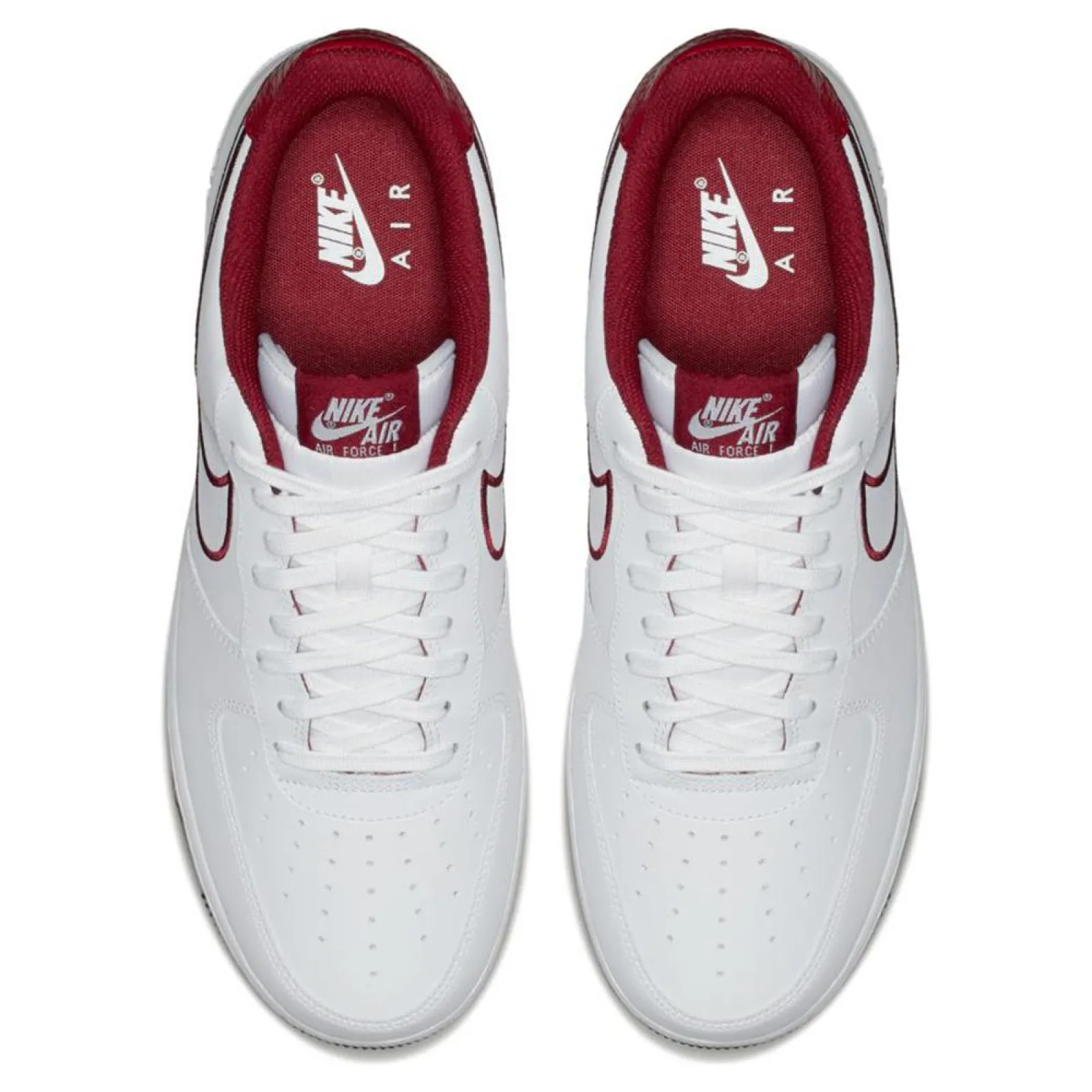 Nike Air Force 1 '07 Leather ''White/Team Red''