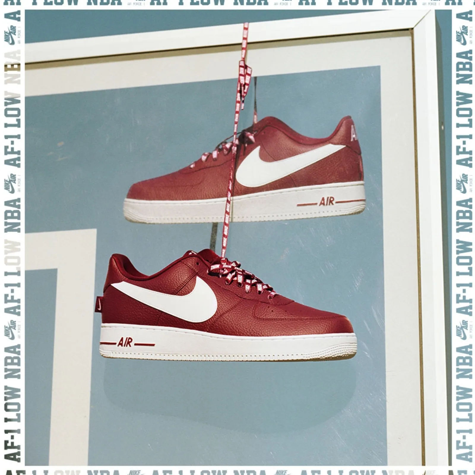 Nike Air Force 1 Low ''NBA Pack Red''