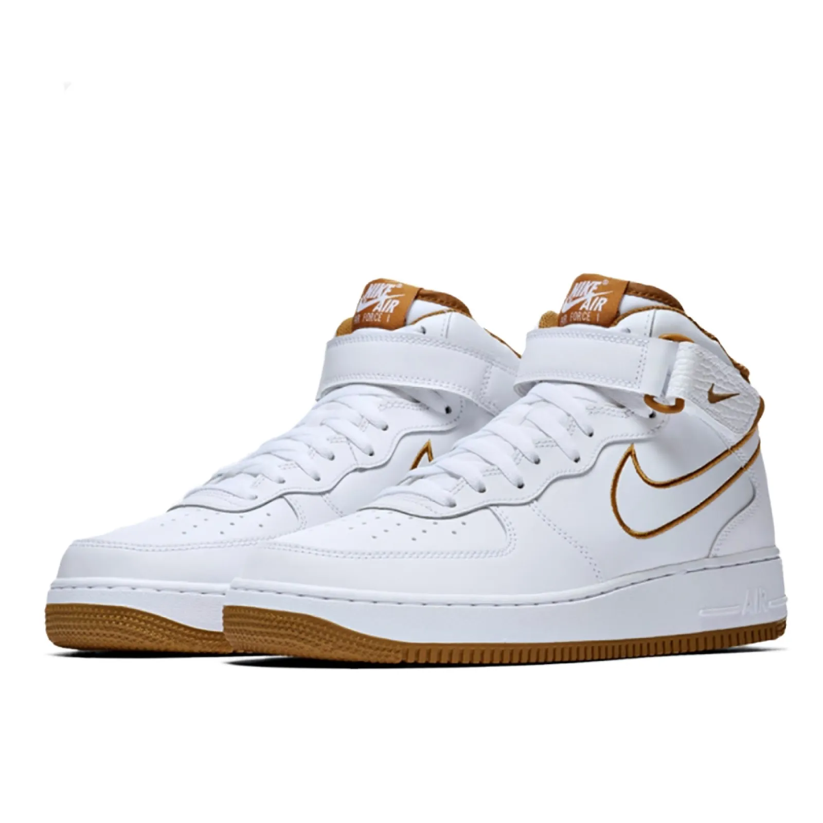 Nike Air Force 1 Mid "White Muted Bronze"