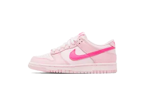 Nike Dunk Low Triple Pink Enfant (PS)