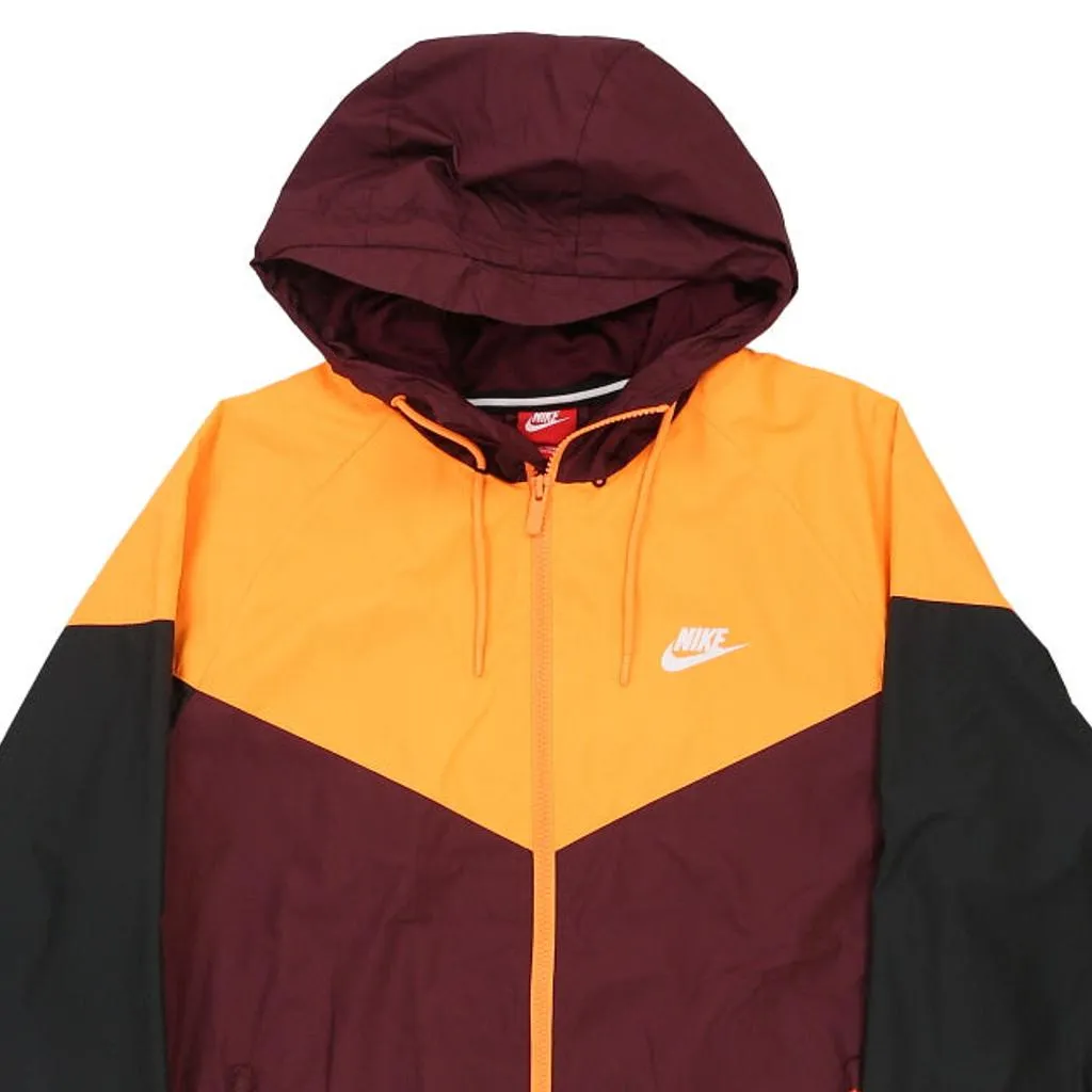 Nike Jacket - Large Block Colour Polyester