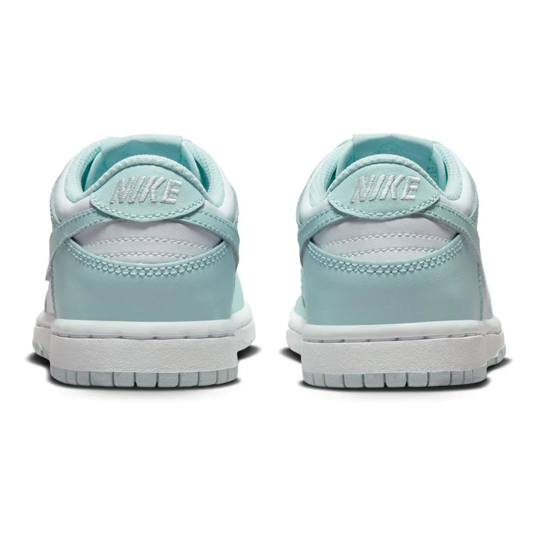 Nike Little Kids Dunk Low (white / glacier blue)