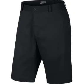 Nike Men's Flat Front Golf Shorts, Black