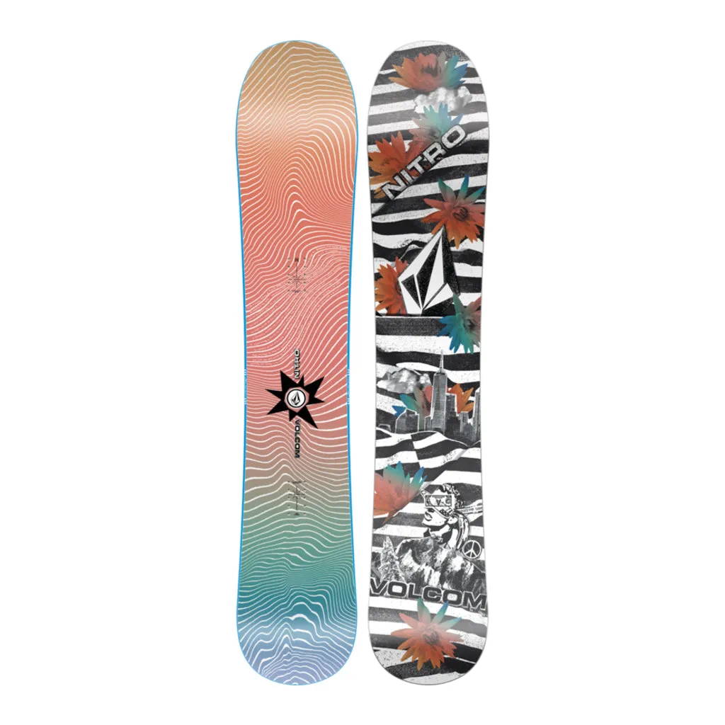 Nitro Alternator X Volcom Snowboard Mens 2025