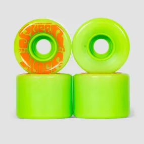 OJ Mini Super Juice 78a Soft Skateboard Wheels Green 55mm