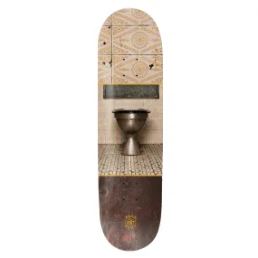 PASS~PORT SKATEBOARDS DUNNY HUNT SERIES RUST DECK 8.25