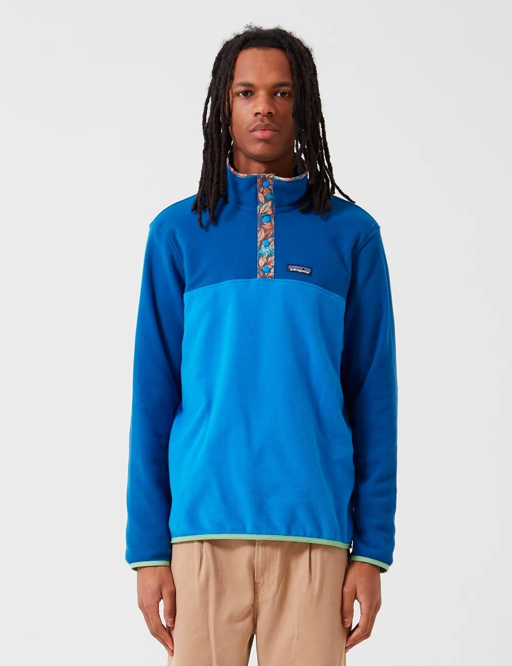 Patagonia Micro D Snap-T Pullover - Bayou Blue