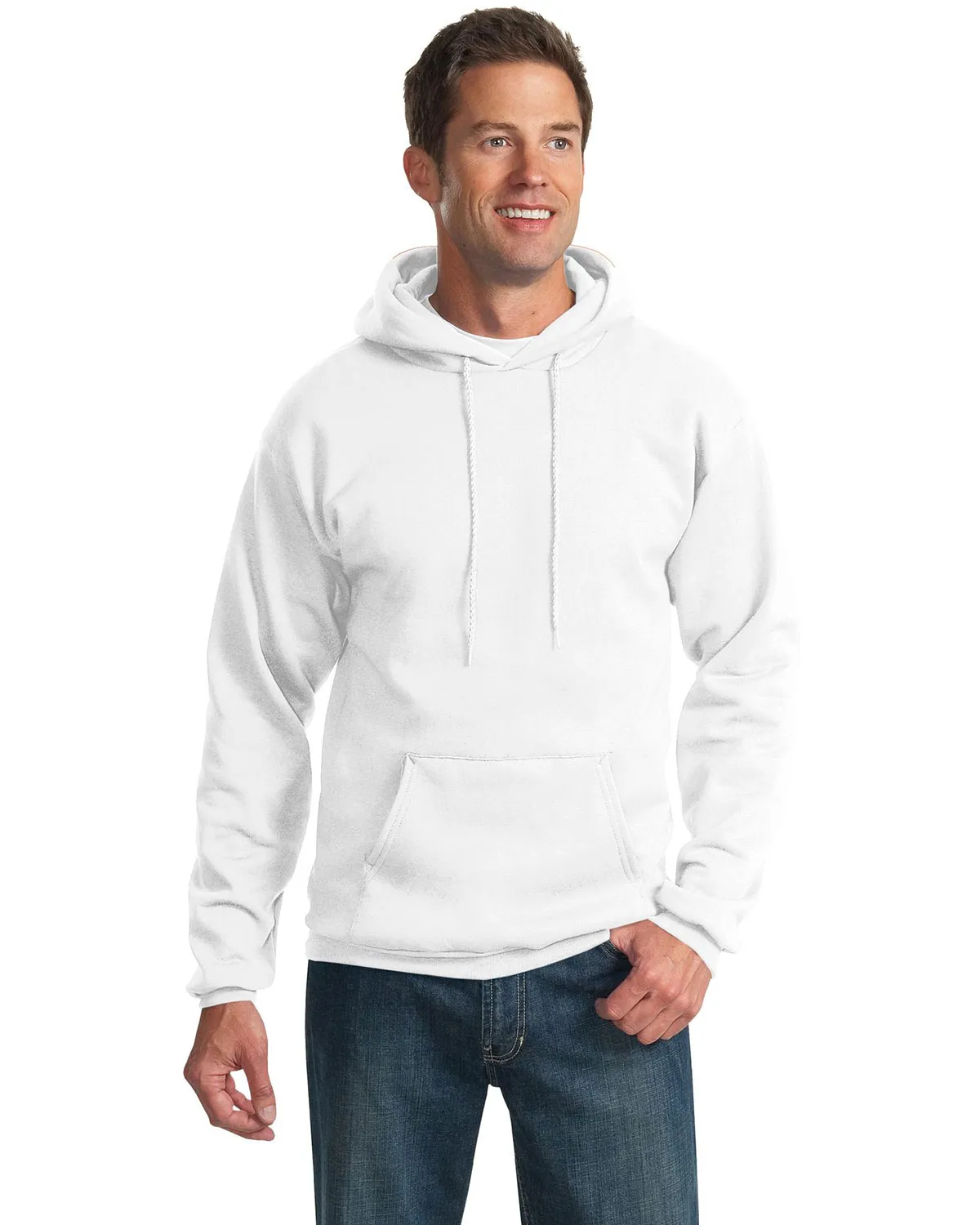 Port & Company PC90H Men Ultimate Pullover Hooded Sweatshirt