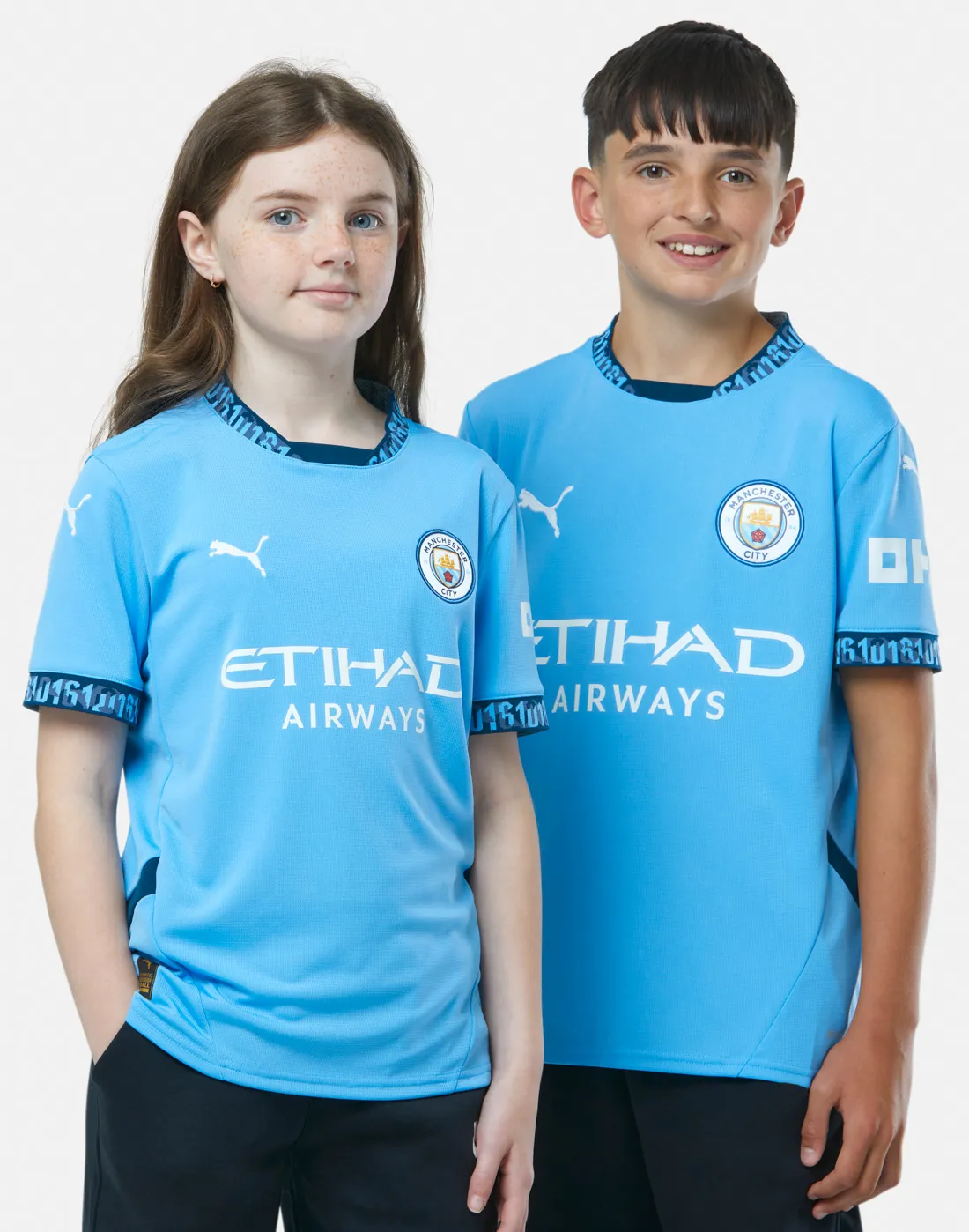 Puma Kids Manchester City 24/25 Home Jersey