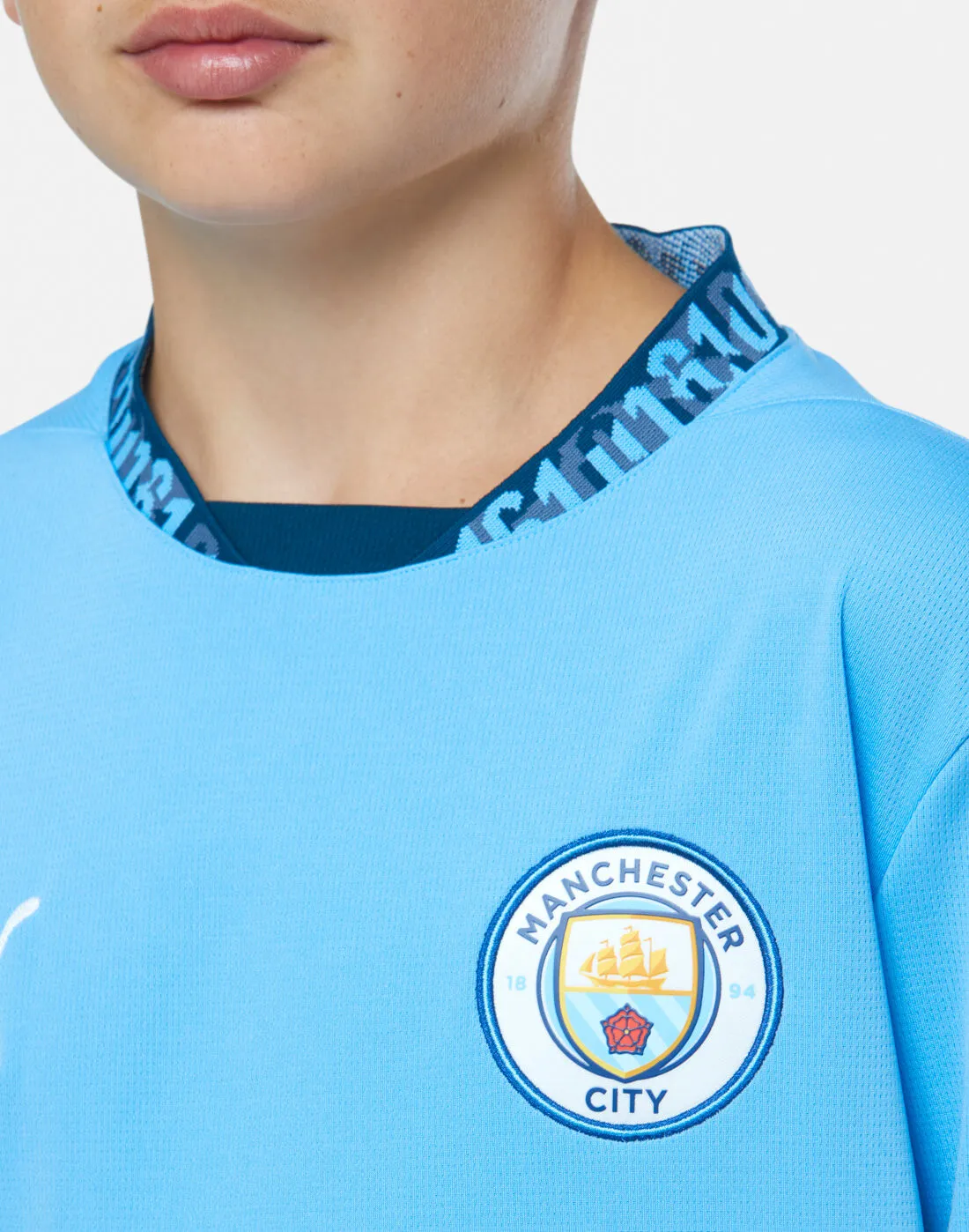 Puma Kids Manchester City 24/25 Home Jersey