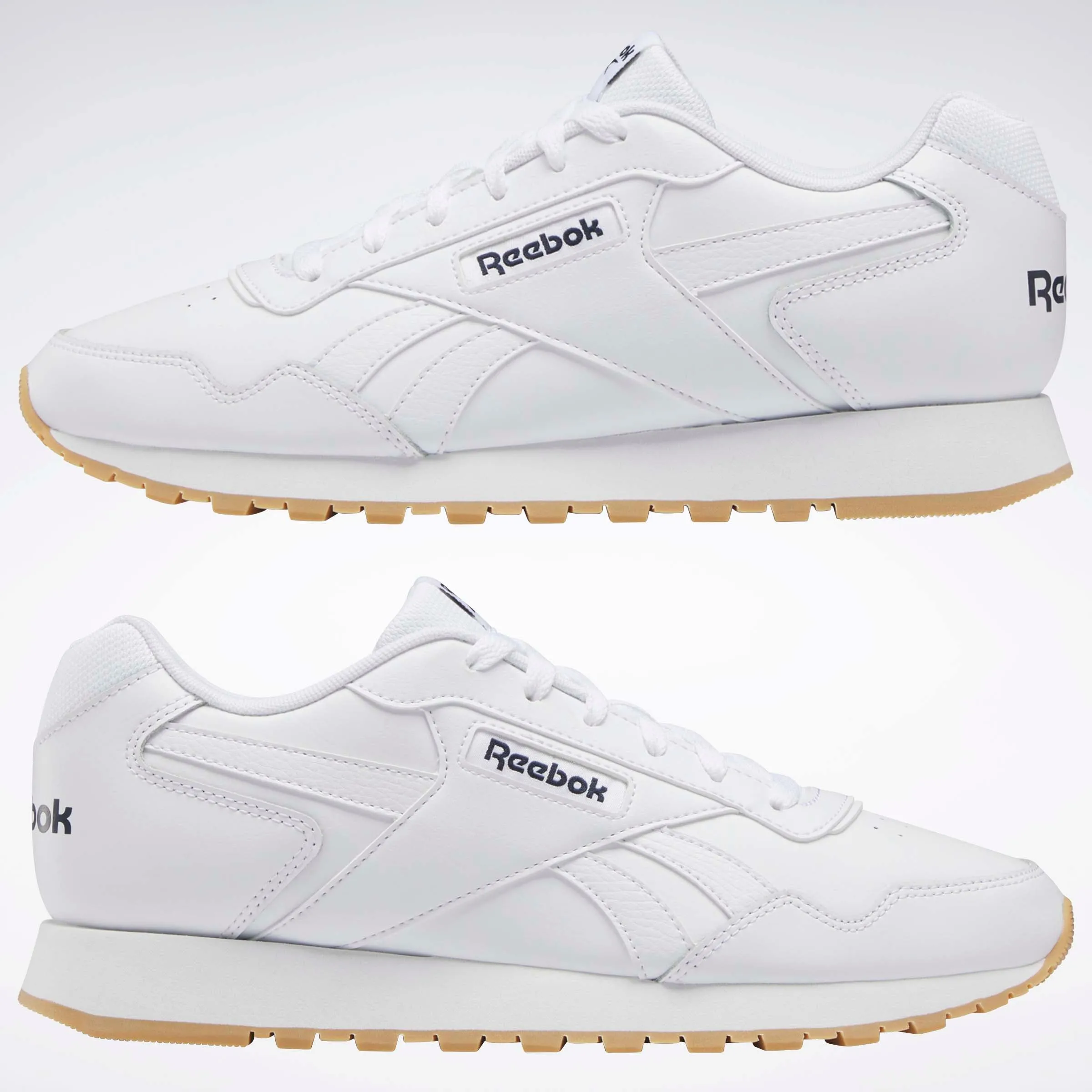 Reebok Glide White/Vector Navy