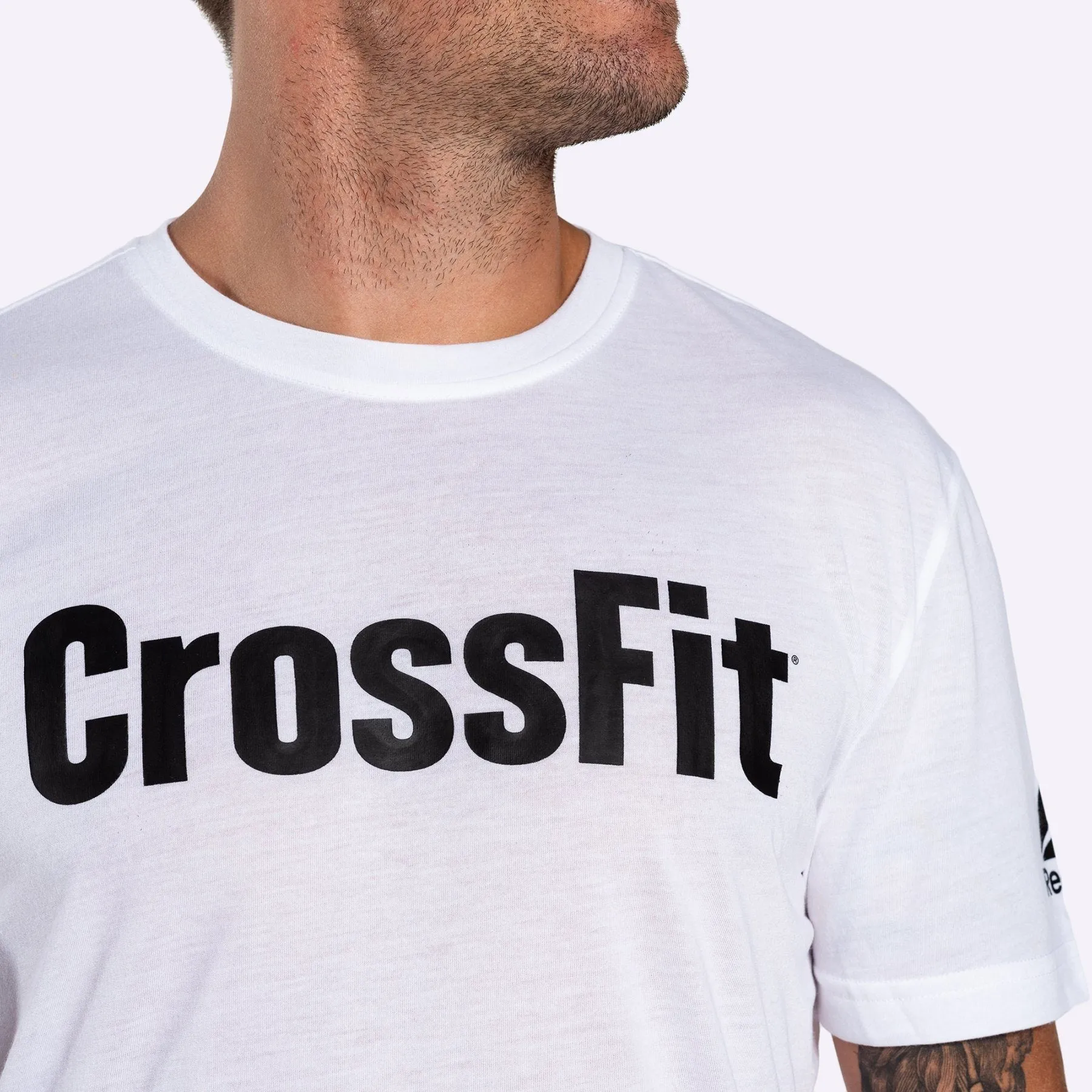 Reebok - Men's CrossFit Read Tee - WHITE