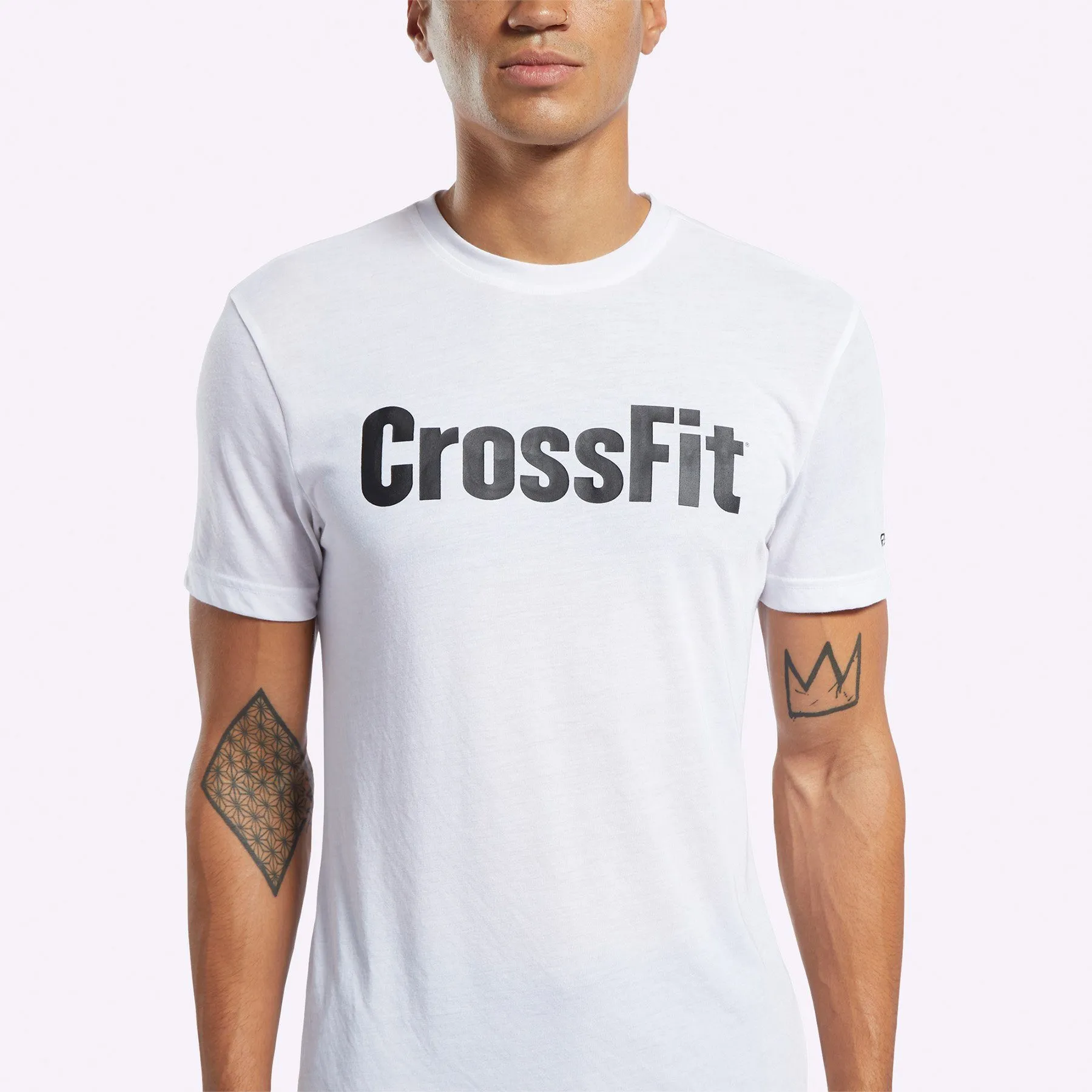 Reebok - Men's CrossFit Read Tee - WHITE