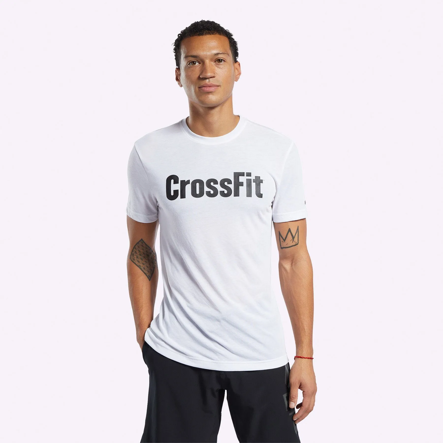 Reebok - Men's CrossFit Read Tee - WHITE