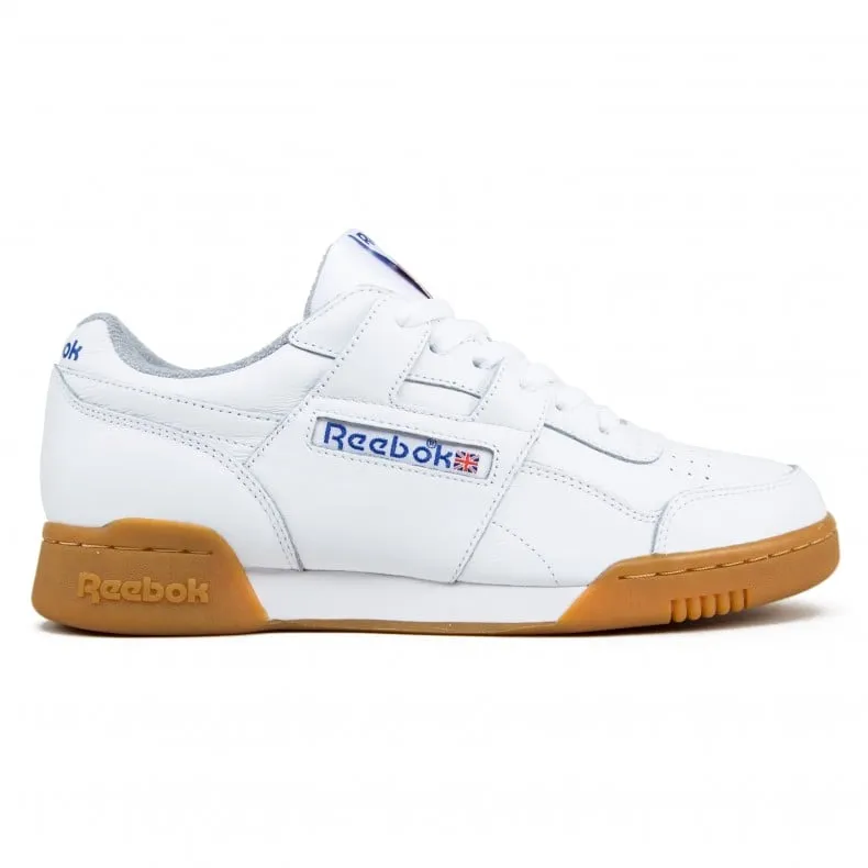 Reebok Workout Plus R12 (White/Reebok Royal/Tin Grey)