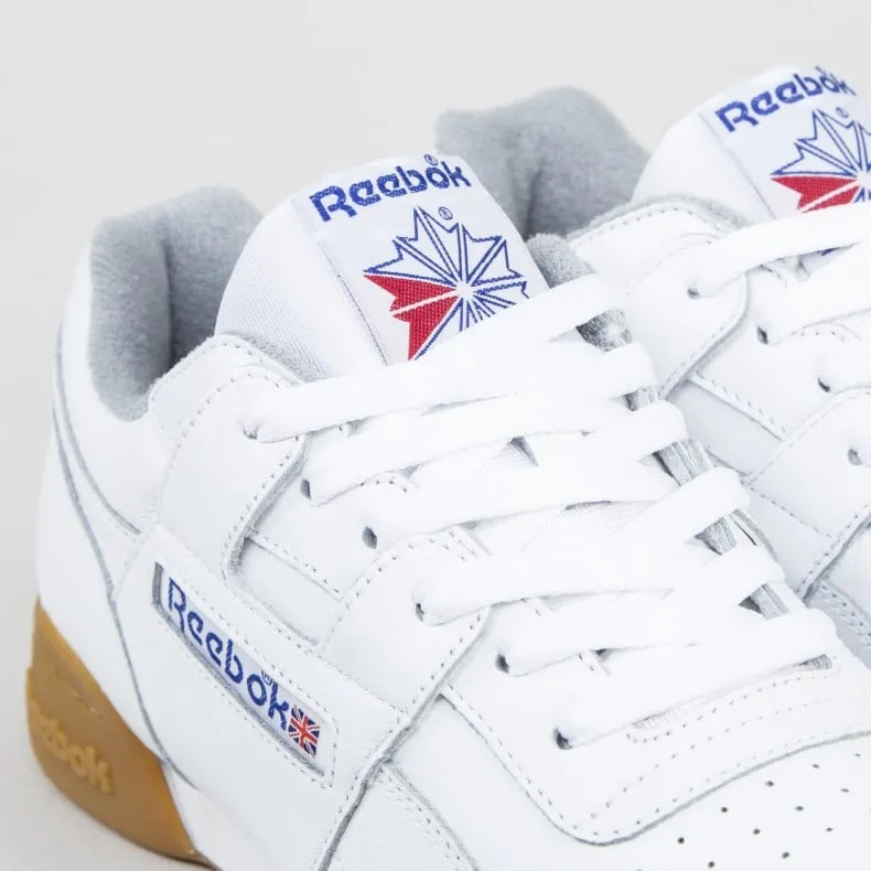 Reebok Workout Plus R12 (White/Reebok Royal/Tin Grey)