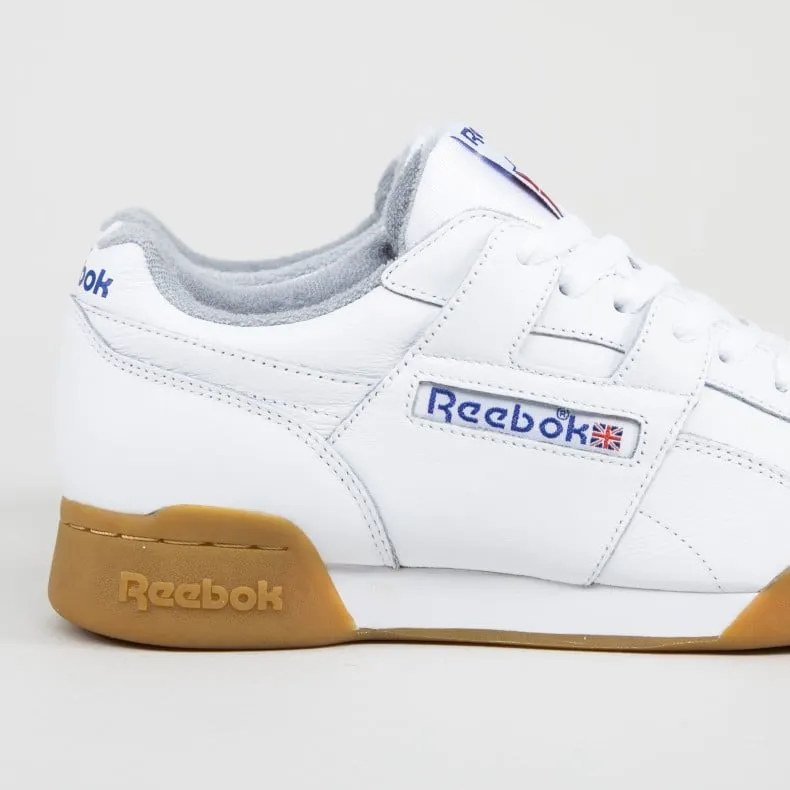 Reebok Workout Plus R12 (White/Reebok Royal/Tin Grey)