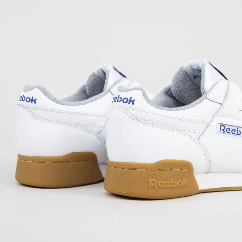 Reebok Workout Plus R12 (White/Reebok Royal/Tin Grey)