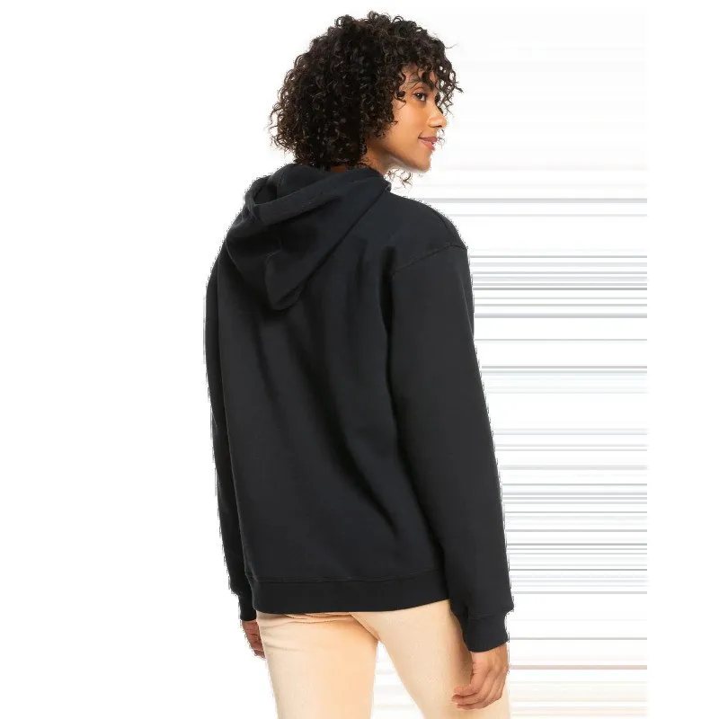 Roxy SURF STOKED HOODIE (2023) IN ANTHRACITE