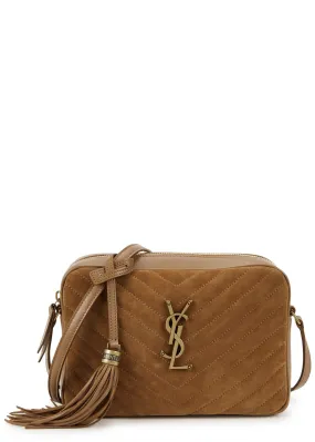 SAINT LAURENT Lou suede cross-body bag -                         -                     -                