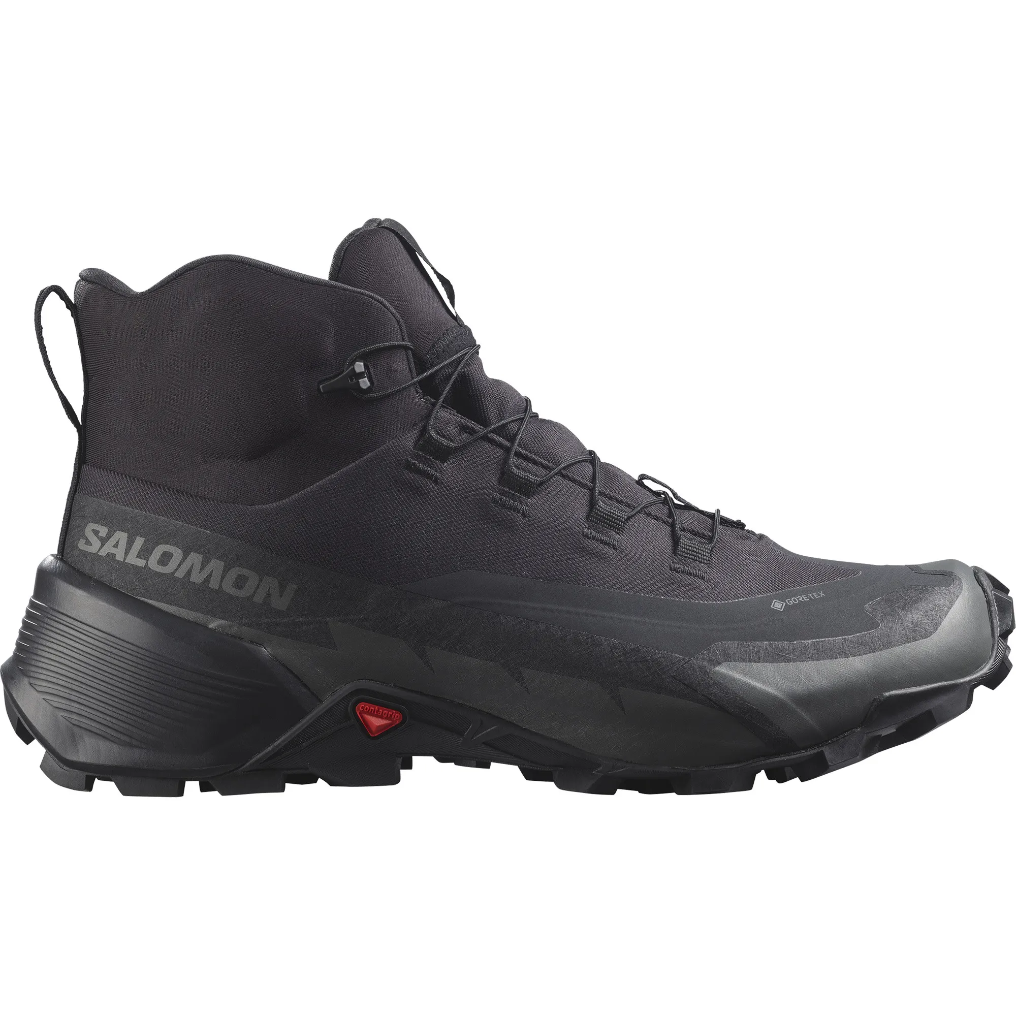 Salomon Men's Cross Hike 2 Mid GORE-TEX Black/Black/Magnet | Buy Salomon Men's Cross Hike 2 Mid GORE-TEX Black/Black/M