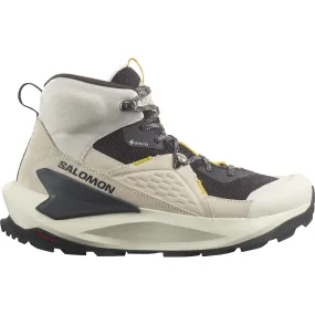 Salomon Men's Elixir Mid GORE-TEX Vanilla Ice/Phantom/Lemon | Buy Salomon Men's Elixir Mid GORE-TEX Vanilla Ice/Phanto