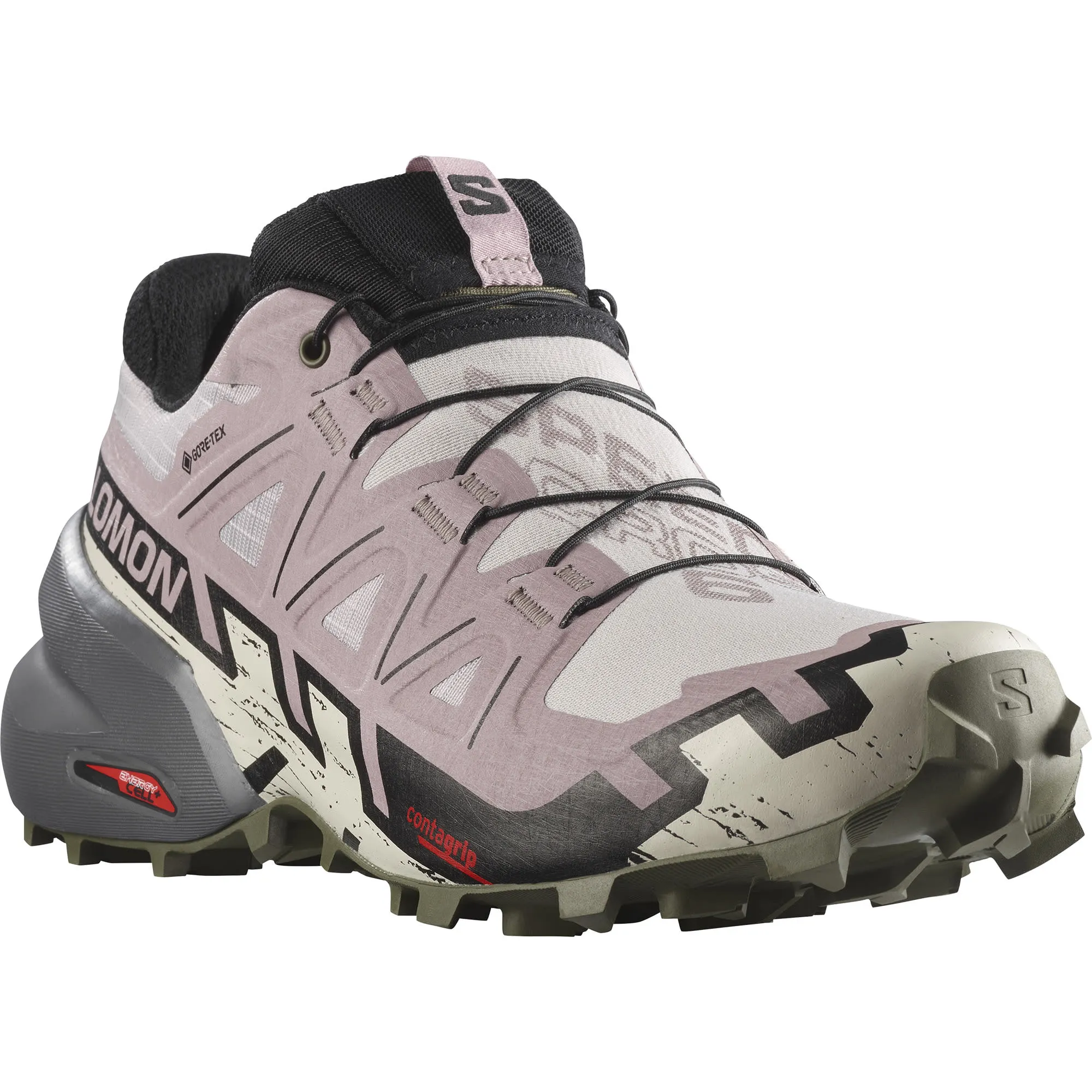 Salomon Women's Speedcross 6 GORE-TEX Ashes Of Roses/Black/Olive Night | Buy Salomon Women's Speedcross 6 GORE-TEX Ash