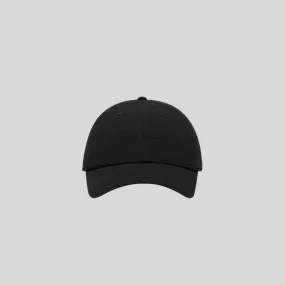 Seersucker Dad Cap (Black)