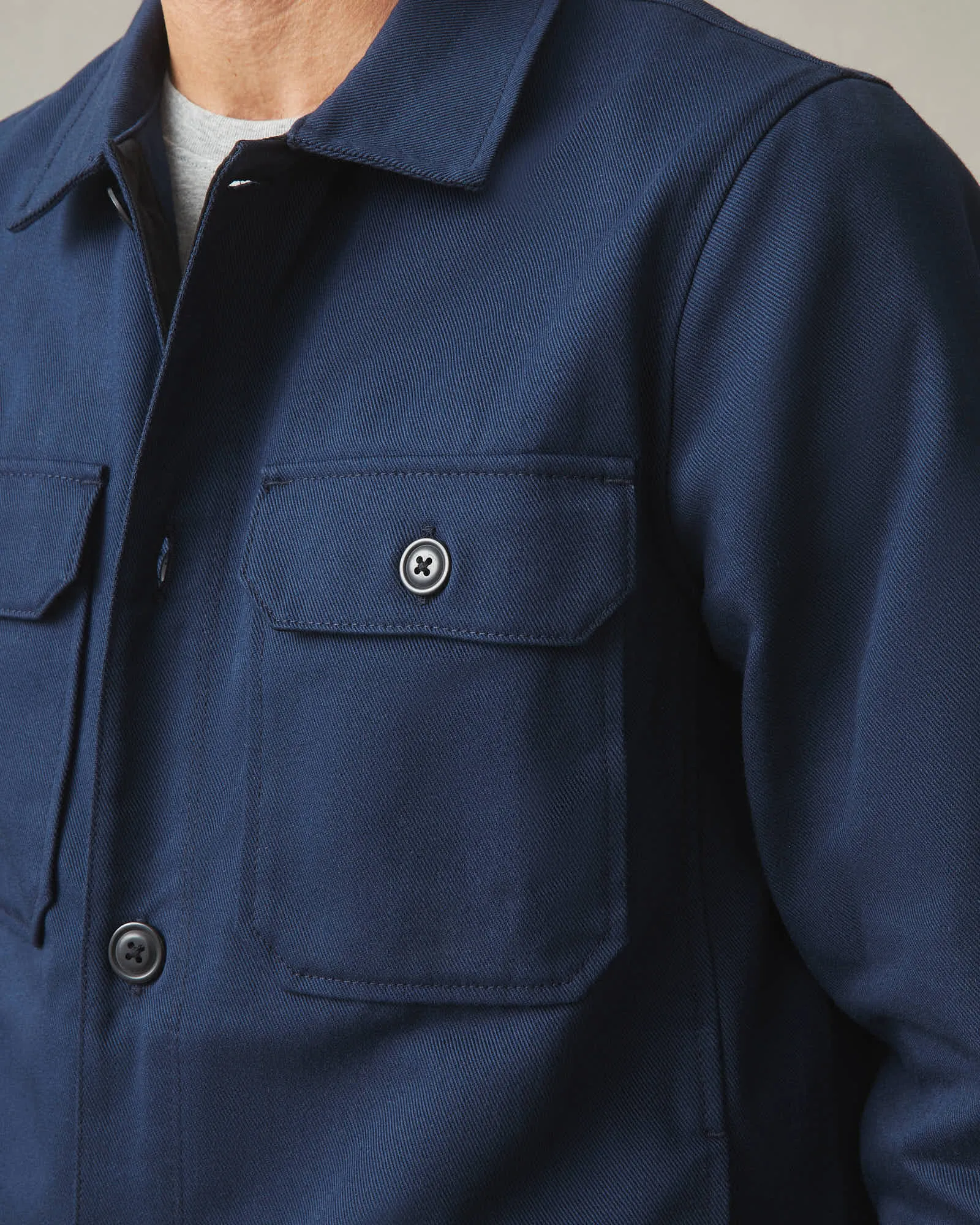 Shirt Jacket - Navy