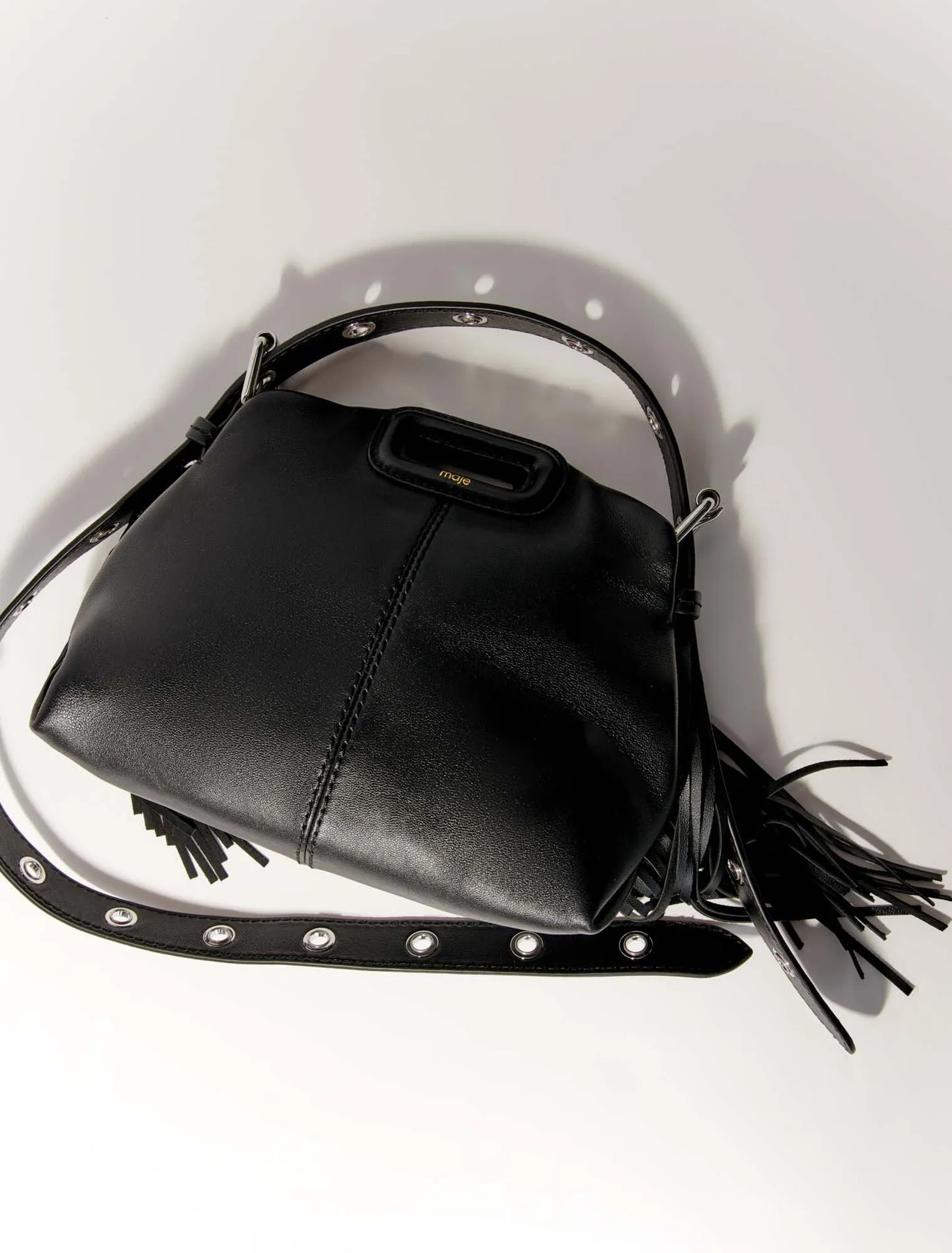 Smooth leather mini Miss M bag