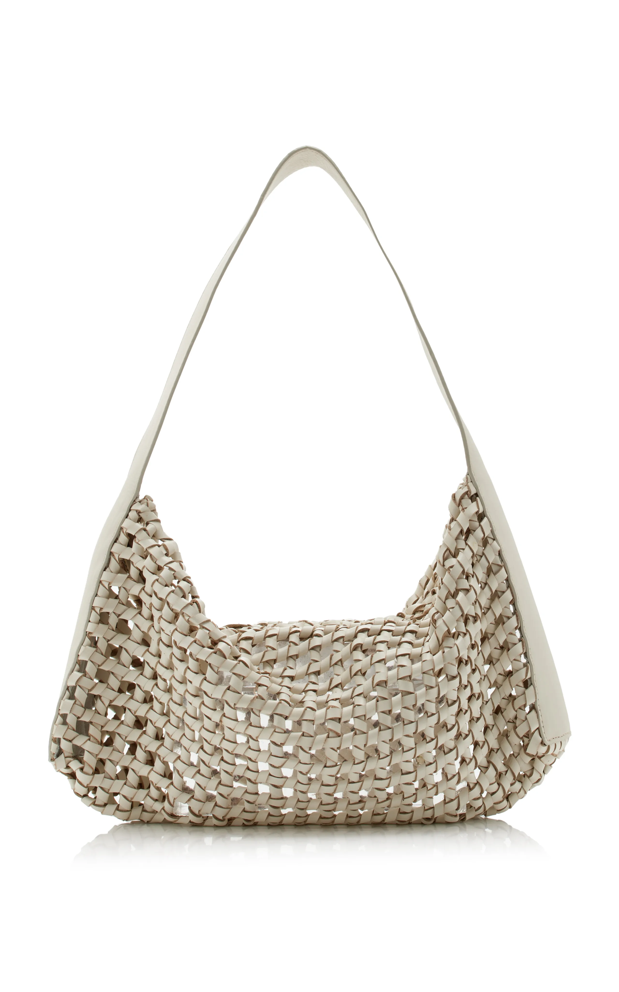 St. Agni Macrame Leather Mesh Bag