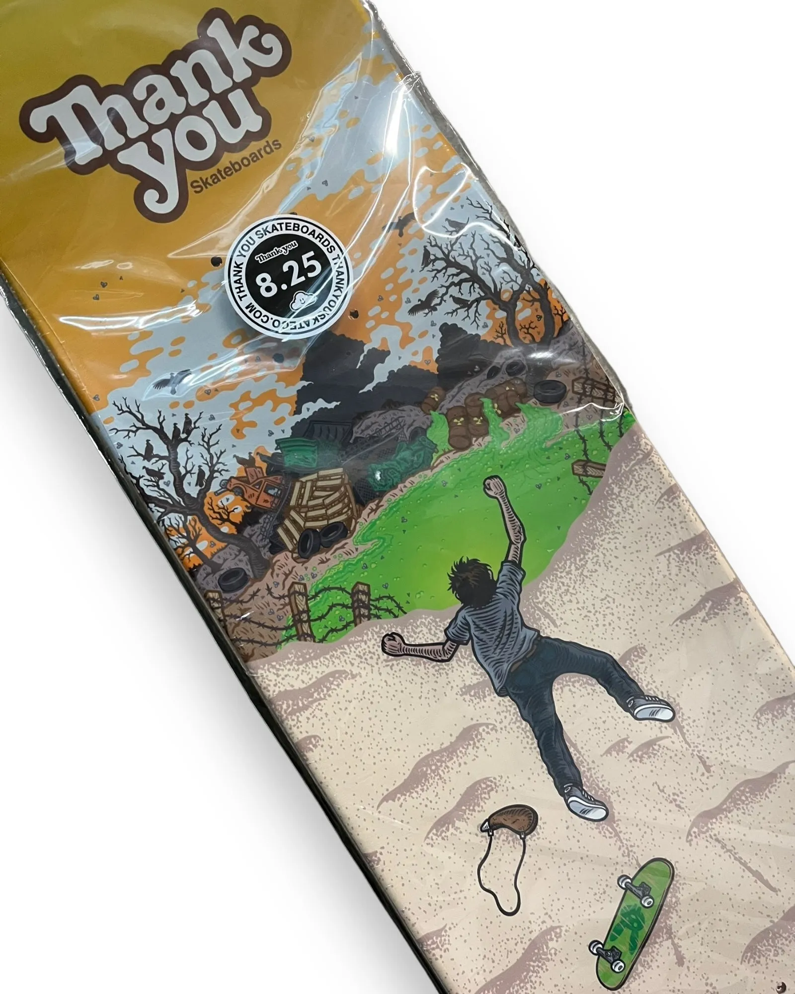 THANK YOU | Mirage | Cairo Foster Guest Model Skateboard Deck | 8.25"