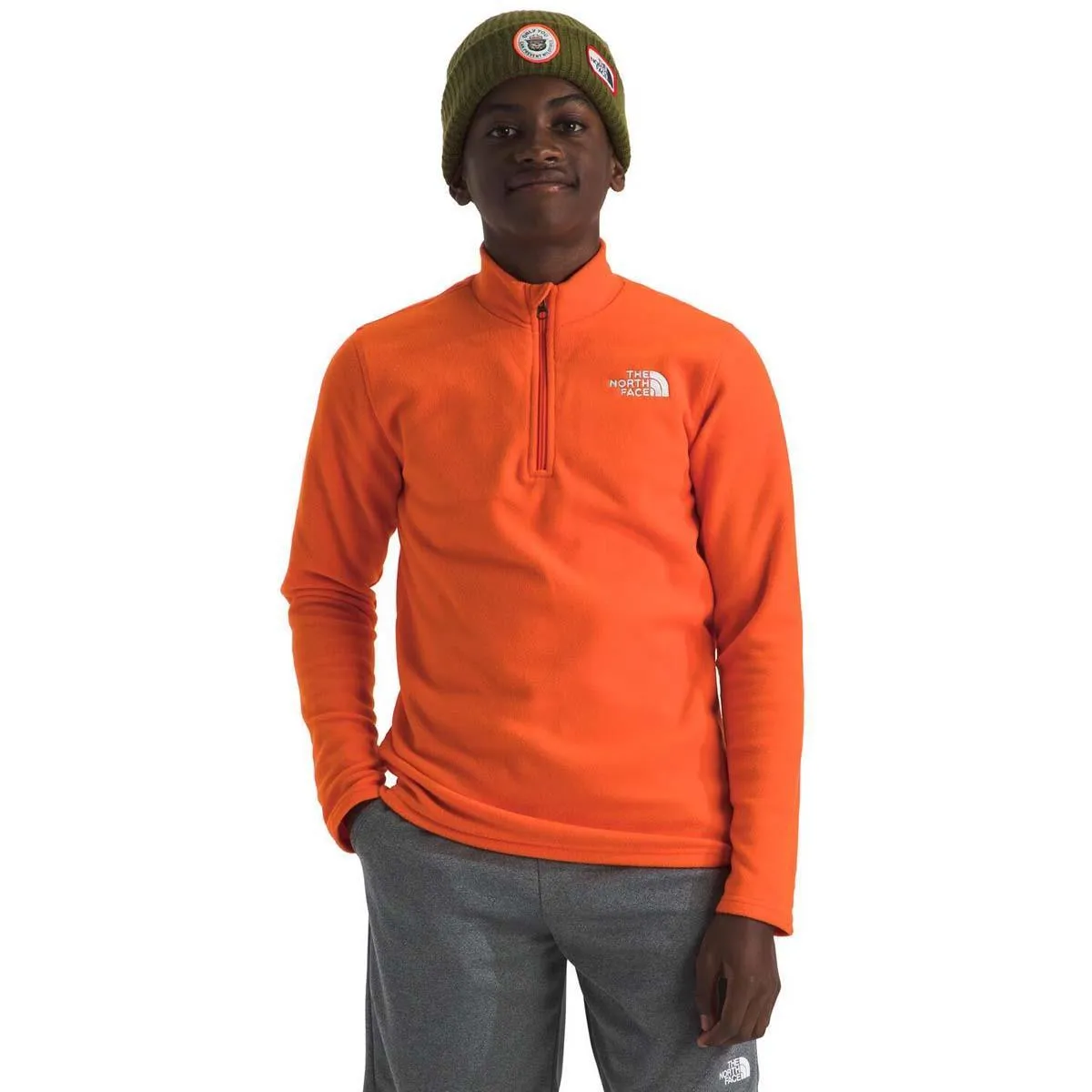 The North Face Teen Glacier 1/4 Zip Pullover