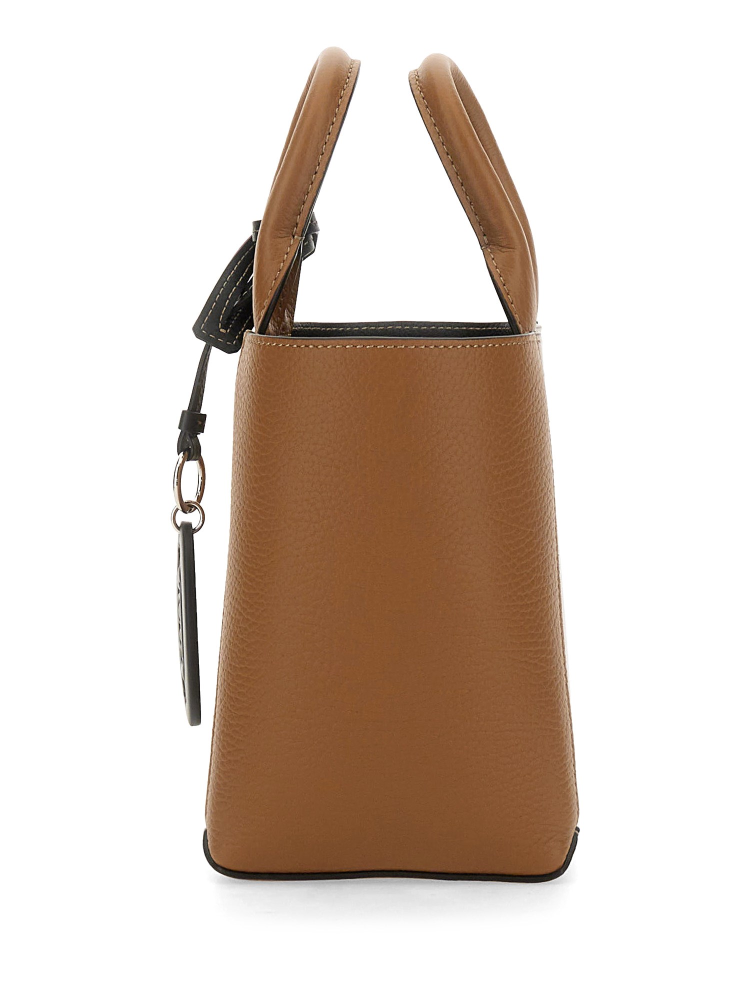 TOD'S    DOUBLE UP LEATHER SHOPPING BAG